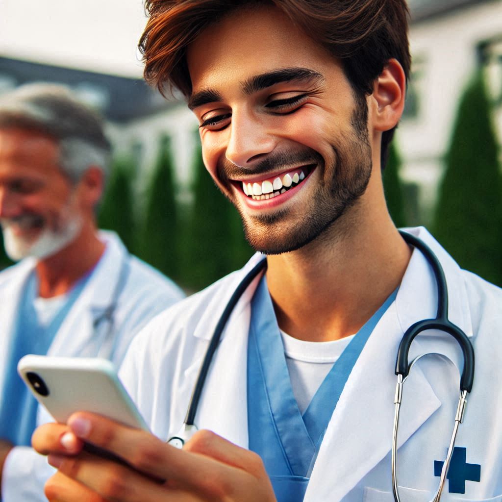 Smiling Student Doctor